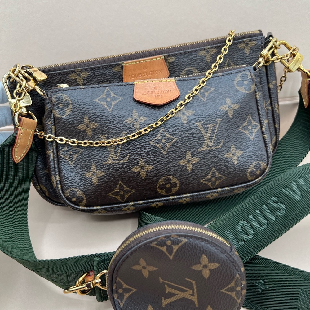 Louis Vuitton Multi pochette with Green Strap😍🔥 - Picture 8 of 9